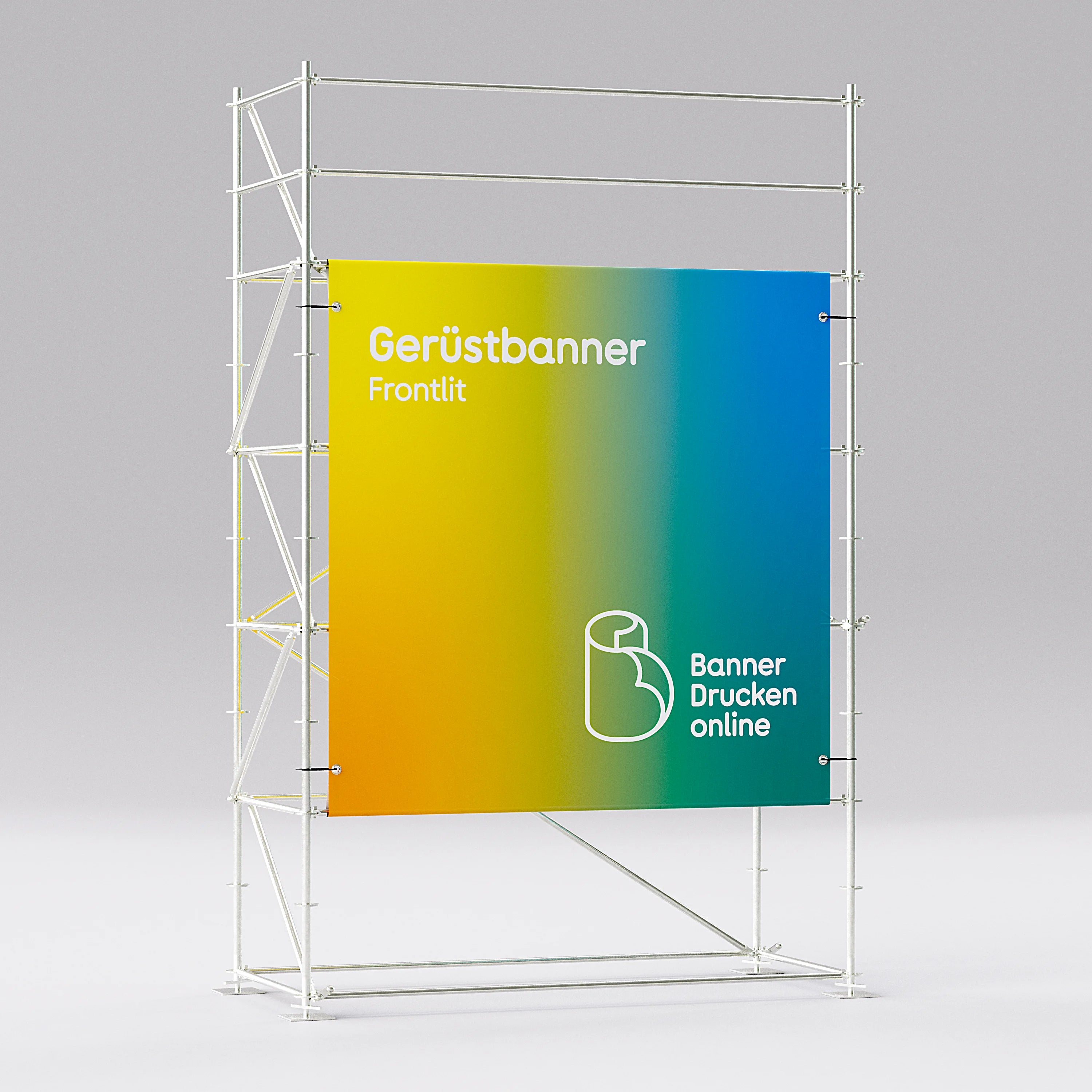 Gerüstbanner Frontlit 200 x 206 cm